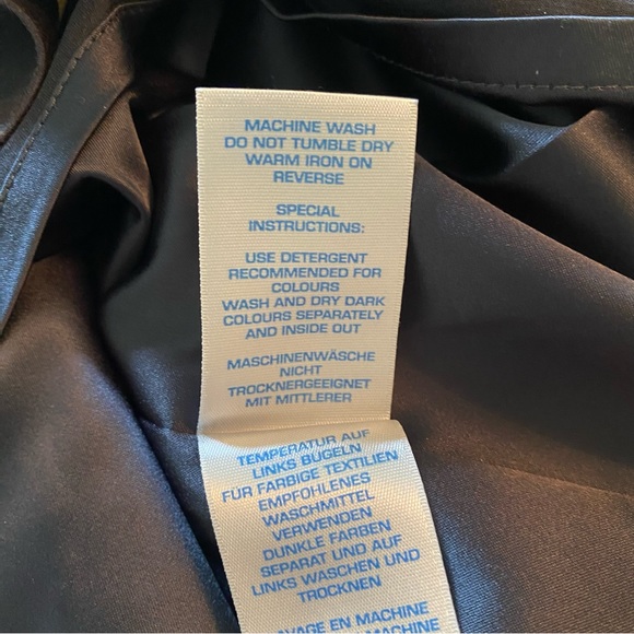 Boden Black Floral Shift Dress size 2R - Picture 13 of 14